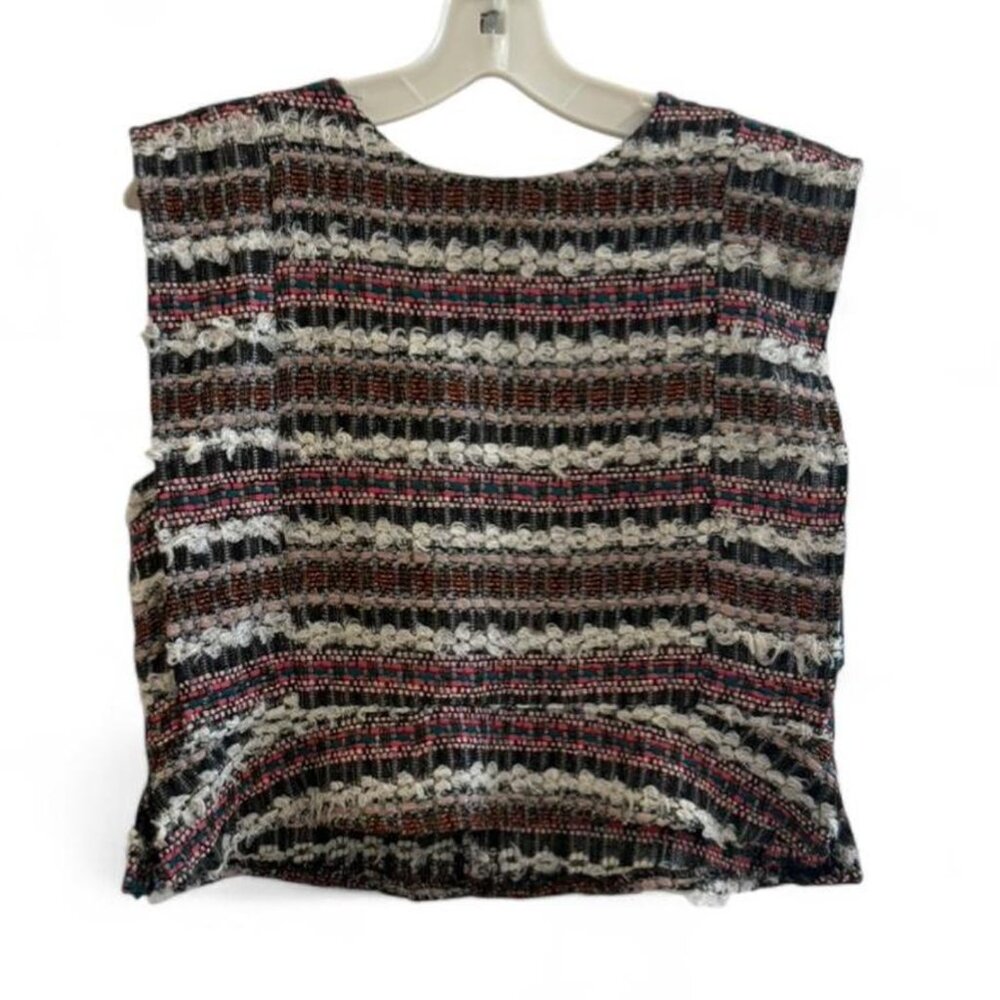 Koch Cece Crop Top in Black and Pink